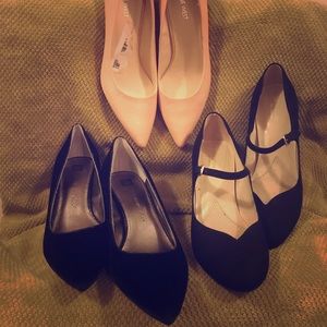 Nine West, Anne Klein, Naturalizer Sz. 9 Heels Lot